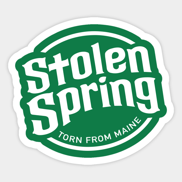 Stolen Spring Sticker by gnotorious